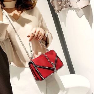 Red Crossbody Bag